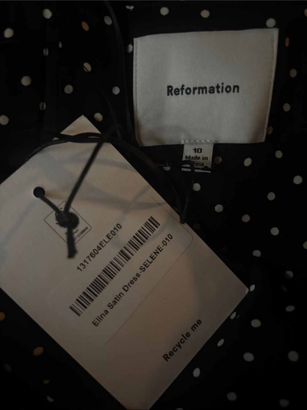 Reformation
Elina Satin Corset Dress in Selene Size 10 ~ New With Tags - Picture 6 of 8